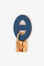 Hermès Red/Blue Leather Maillons Enchaines Shoe Accessory