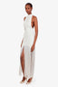 Camela Coehlo White 'Reese' Fringe Maxi Dress Size XXS