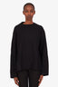 Jil Sander Black Cotton Long Sleeve Shirt Size S