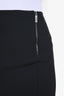 Gucci Vintage Black Slit Pencil Skirt Size 40
