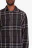 Burberry Black Check Button Down Size XXL Mens