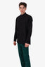 Christian Dior Black Cotton Button Up Shirt Size 42
