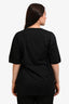 Fendi Black/Multicolour Logo Graphic Crew Neck T-Shirt Size L