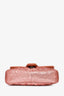 Gucci Pink Sequin Marmont Shoulder Bag