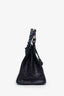 Hermès 2014 Bleu Abysse Matte Alligator Mississippiensis Birkin 35 with Twilly