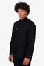 Givenchy Black Denim Logo Jacket Size XL Mens