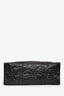 Prada Black Crinkle Nappa Leather Medium Tote Bag
