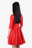 Greta Constantine Red Flared 'Elle' Mini Dress Size XS