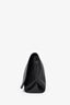 Burberry Black Pebble Leather Shoulder Bag with Chain