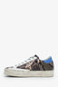 Golden Goose Superstar Suede Snake Print Sneakers Size 6