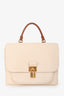 Louis Vuitton Cream/Brown Monogram Empreinte Leather 'Marignan' Bag with Strap