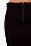 Off-White Black Zippered Midi Skirt Size 42