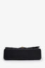 Pre-loved Chanel™ 2018-2019 Black Caviar Quilted Medium Double Flap Shoulder Bag