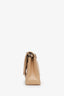 Pre-loved Chanel™ 2019 Beige Caviar Leather Medium Classic Double Flap