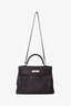 Hermès 2024 Raisin Togo Leather Kelly 32 with Strap