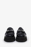 Gucci Black Patent Leather Horsebit Slip On Loafers Size 41 Mens