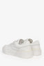 Dolce & Gabbana White Leather Low Top Roma Sneakers Size 38