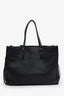 Balenciaga Black Leather Papier Zip Around Tote Bag