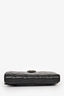 Pre-loved Chanel™ 2012/13 Black Quilted Lambskin French Purse