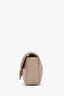 Gucci Taupe Chevron Leather Super Mini Marmont Crossbody