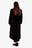 Vintage Dark Ranch Mink Full Length Fur Coat Size 6