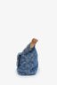 Louis Vuitton 2026 Blue Denim Monogram Baggy Shoulder Bag