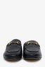 Gucci Black Leather Princeton Loafers Size 39