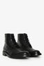 Saint Laurent Black Leather Army 20 Lace Up Boots Size 41 Men's