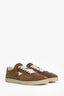 Prada Brown Suede Lane Sneakers Size 8.5 Mens