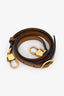 Gucci Brown Leather Mini Diana Tote Bag