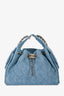 Pre-loved Chanel™ Blue Denim Chanel™ 25 Small Shoulder Bag