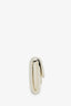 Pre-loved Chanel™ Cream Caviar Leather Quilted Flap Card Holder Wallet