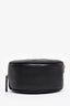 Pre-loved Chanel™ 2018 19 Black Quilted Lambskin Leather Round Bag