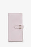 Hermès Mauve Pâle Epsom Calfskin 'Bearn' Compact Wallet