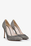 Sergio Rossi Black/White Heels Size 37
