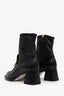 Gucci Black Leather 1955 Horsebit Ankle Boots Size 40