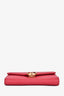 Pre-loved Chanel™ 2017-18 Pink Caviar Leather Wallet