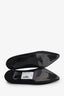 Pre-loved Chanel™ Black Satin CC Camellia Pump Size 37.5