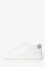 Jimmy Choo White Leather Sneakers Size 36.5