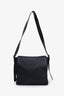 Bottega Veneta Black Intrecciato Leather Messenger Bag
