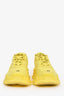 Balenciaga Yellow Leather Triple S Sneakers Size 8