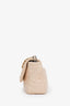 Pre-loved Chanel™ 2019 Beige Goatskin Leather Chanel™ 19 Small Flap Shoulder Bag