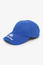 Balenciaga Blue Cotton Logo Baseball Hat Size L