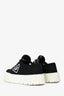 Prada Black Re-Nylon Double Wheel Gabardine Sneakers Size 38.5