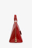Louis Vuitton Cherry Red Vernis Leather Alma GM Bag