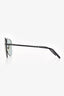 Louis Vuitton Silver Tone Rimless 'Clockwise' Logo Aviator Sunglasses