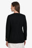 Gucci 2022 Black Wool Buttoned Evening Jacket Size 36