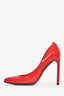 Gucci Pink Patent Leather Heels Size 38.5