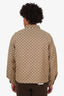 Gucci GG Monogram Drawstring Waist Zip-up Jacket Size 46 Mens