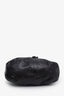 Jimmy Choo Black Leather Braided Handle Hobo Bag